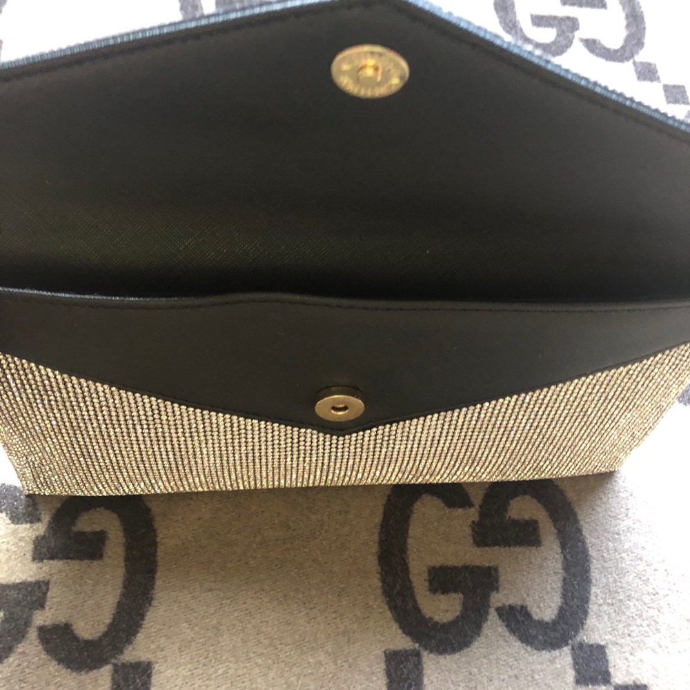 Black Rhinestone Clutch - Picture 8 of 8